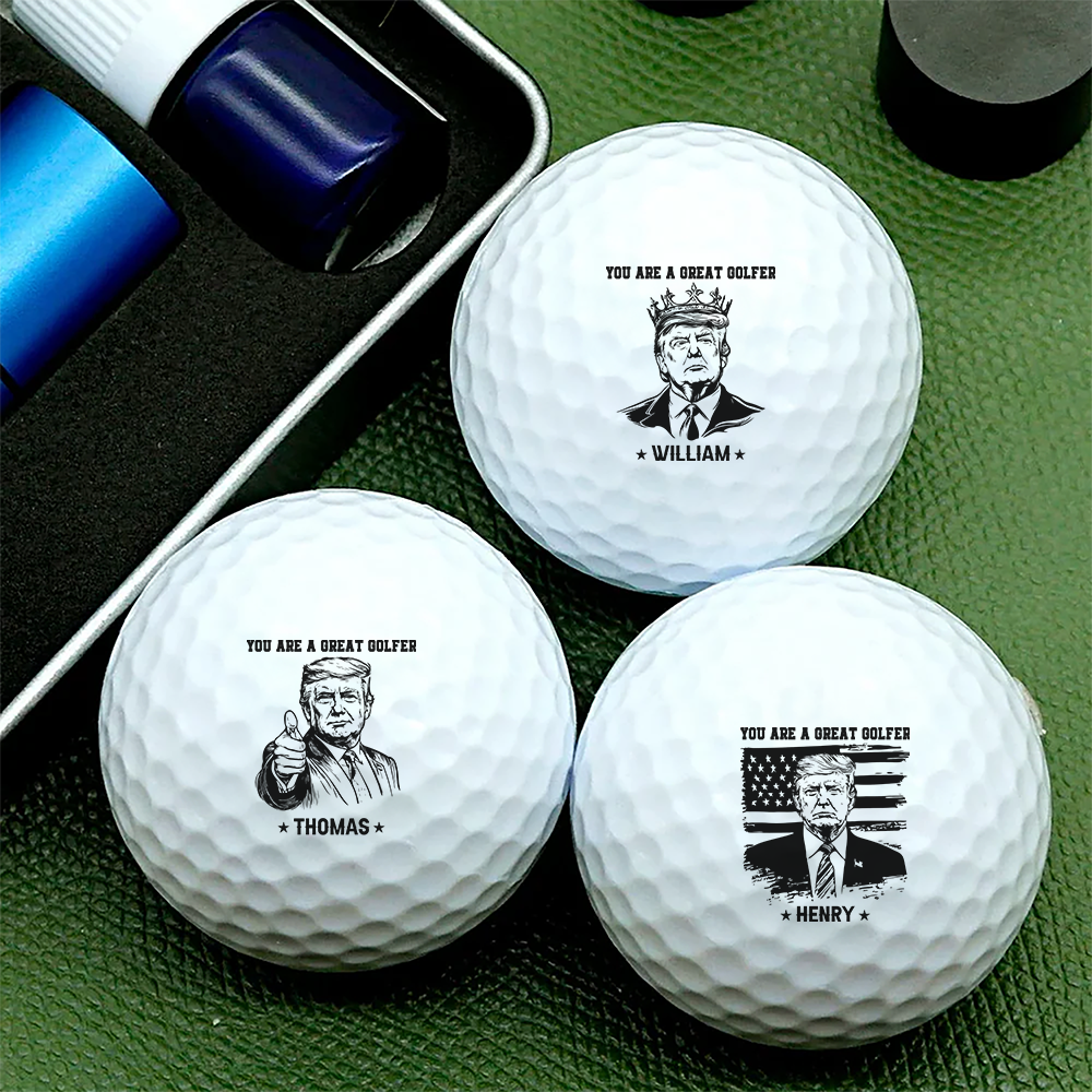 You Are A Great Golfer Trump Golf Ball Stamp CH07 896792