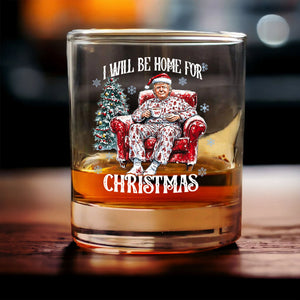 I’ll Be Home for Christmas Trump Rock Glass – Perfect Festive Gift HO82 63707