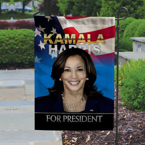 Kamala Harris Portrait Flag Garden Flag TH10 63497