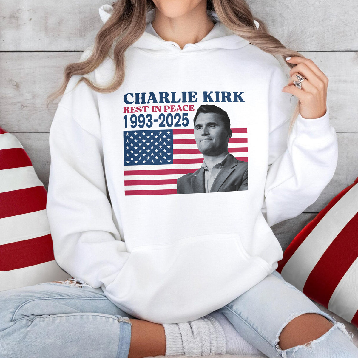 Charlie Kirk Rest In Peace 1993-2025 America Bright Shirt LM32 65529