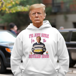 Trump's Just Here Delived Eggs Easter Day To You Shirt LM32 65299