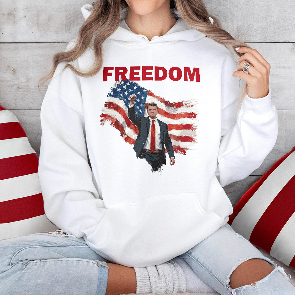 Freedom Stand With Charlie Kirk Bright Shirt HA75 64570