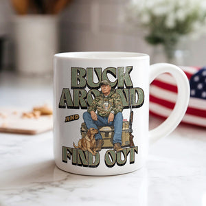 Trump Buck Around And Find Out Grunge Mug HO82 65166