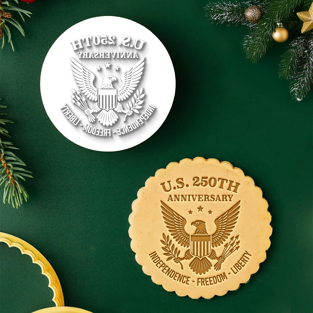 U.S. 250 Years Anniversary Cookie Stamp Independence Day Gift HA75 898456