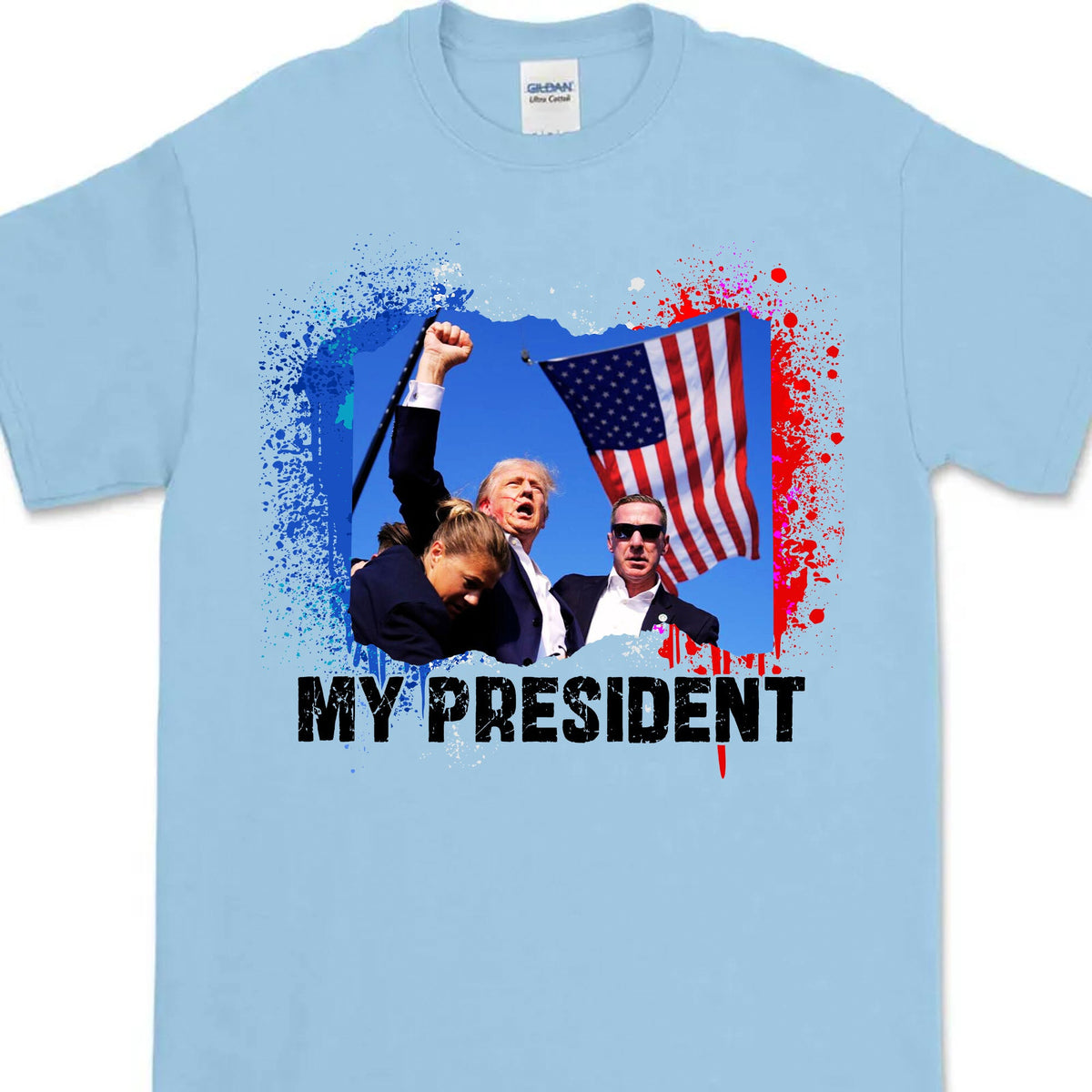 Trump Is My President | Trump Fi**t 2024 Shirt Pennsylvania Rally | Shirt Bright C1113 - GOP