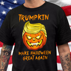 Trumpkin Make Halloween Great Again Trump 2024 Shirt HA75 63408