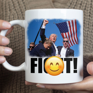 Trump Fi**t 2024 Mug | Trump Pennsylvania Rally | Trump Fi**t Mug C1120 - GOP