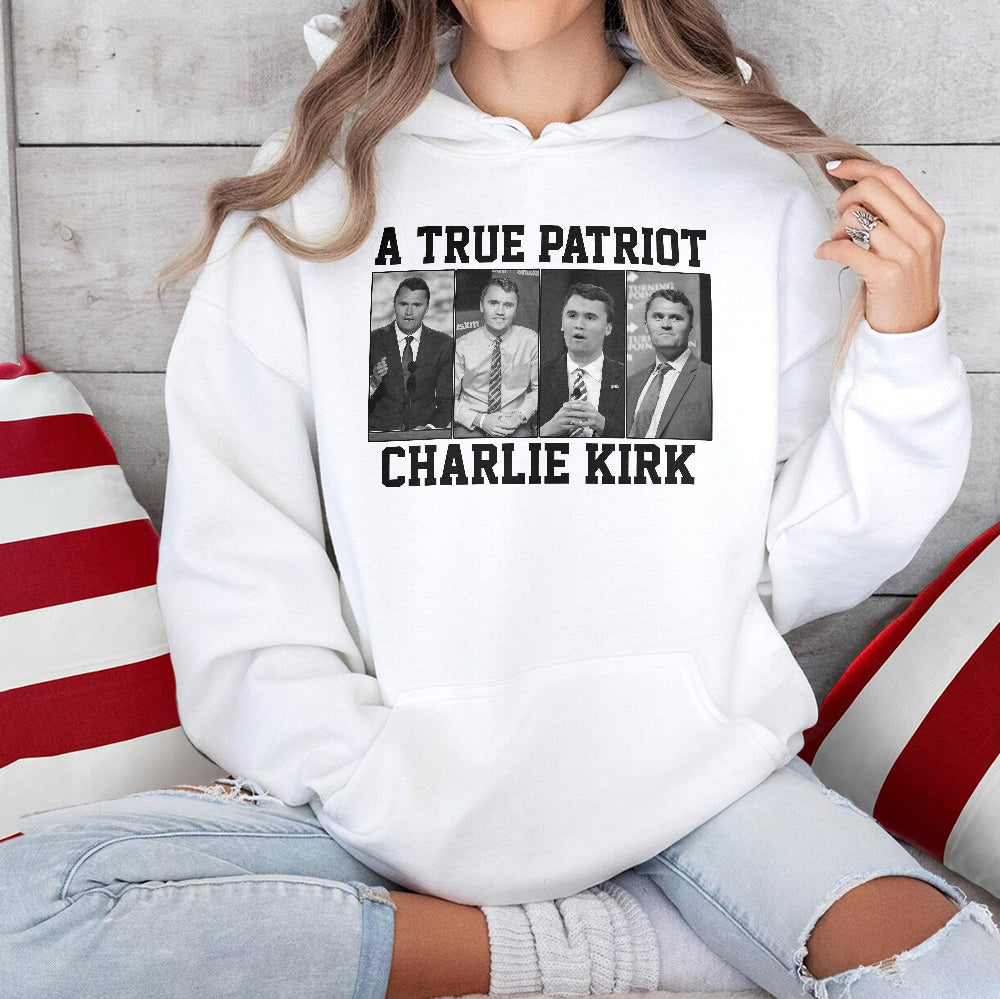 A True Patriot Charlie Kirk Bright Shirt HA75 64594