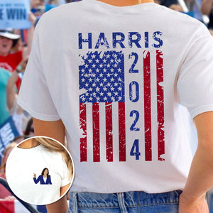 Custom Clipart Kamala 2024 Back&Front Shirt TH10 63403