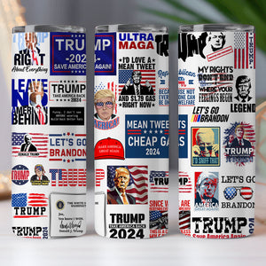 Trump 2024 MAGA Skinny Tumbler TH10 62993