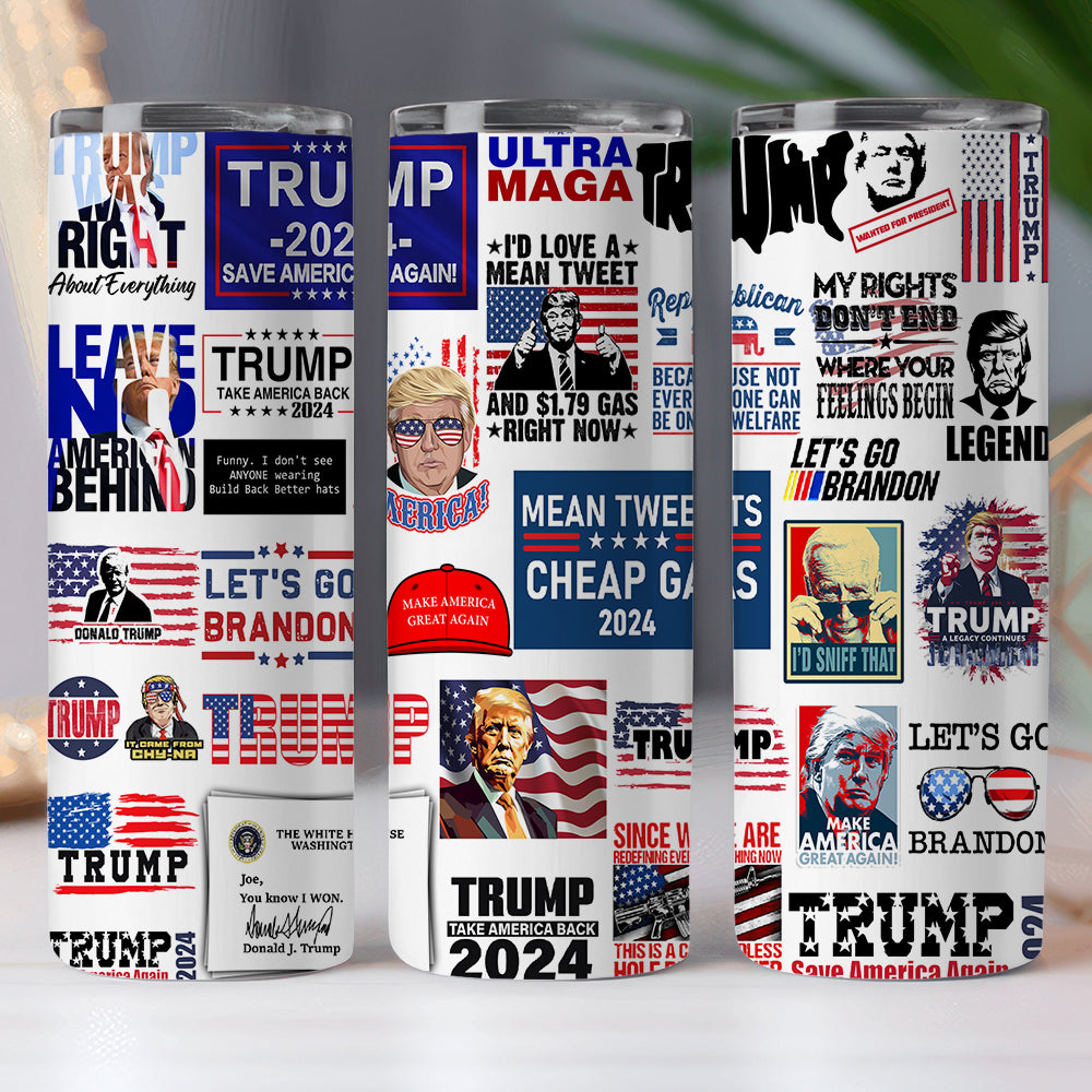 Trump 2024 MAGA Skinny Tumbler TH10 62993