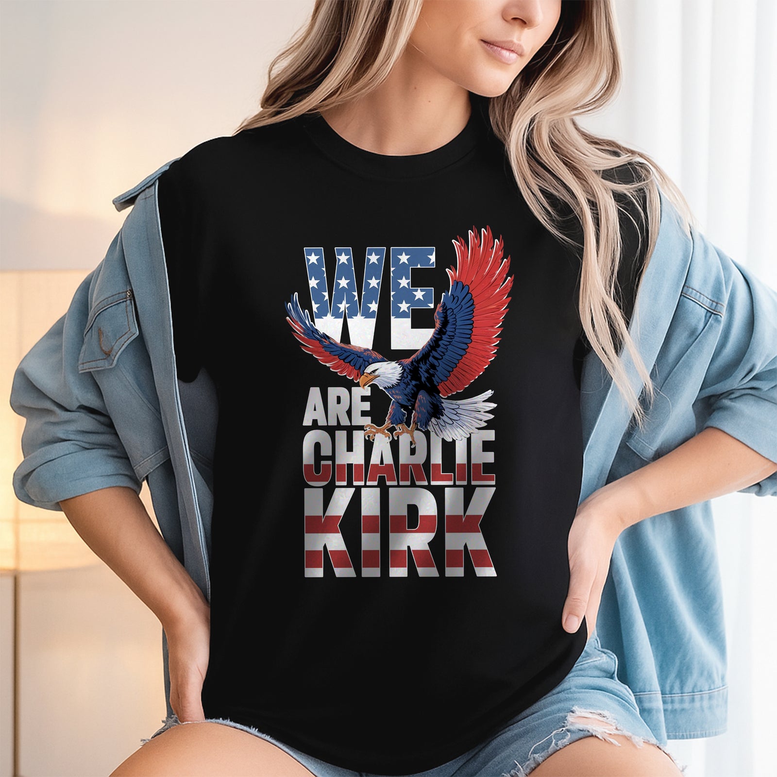 We Are Charlie Kirk American Patriot Dark Shirt HO82 65982