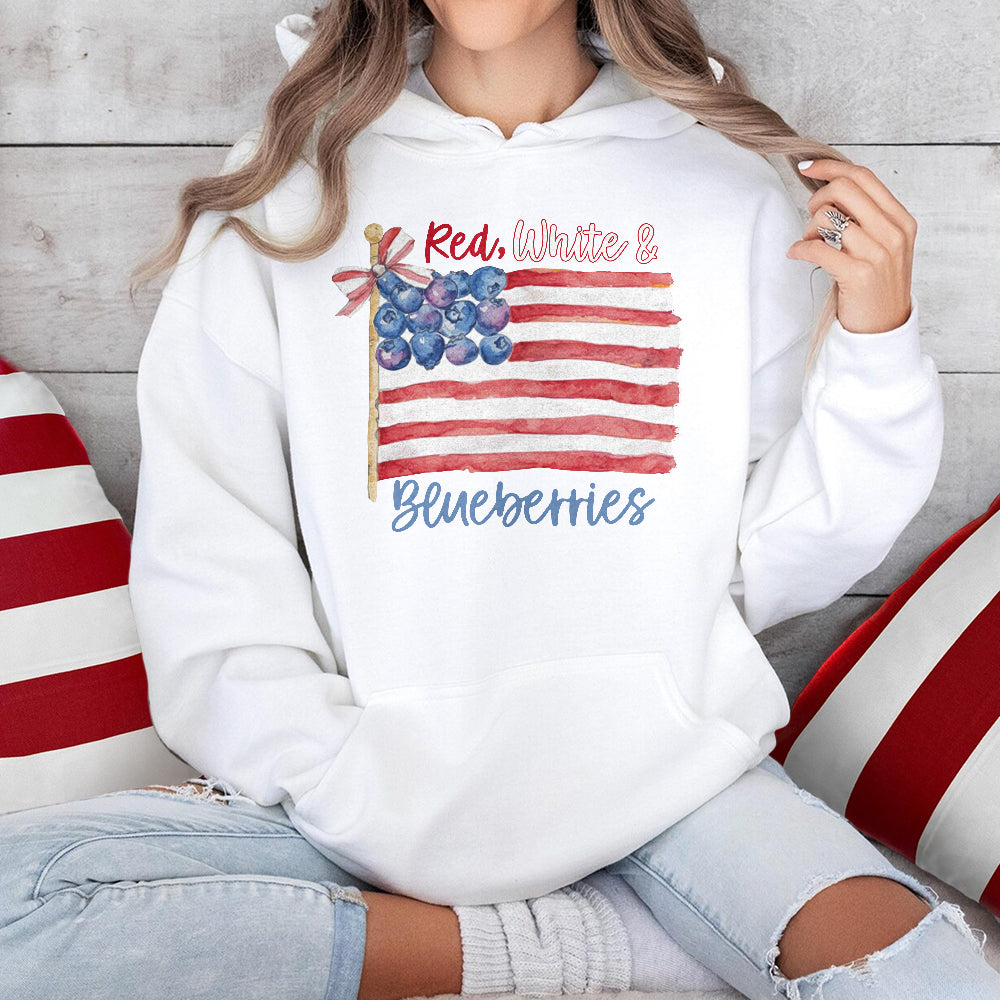 Red White & Blueberries Charlie Kirk Bright Shirt HA75 64614