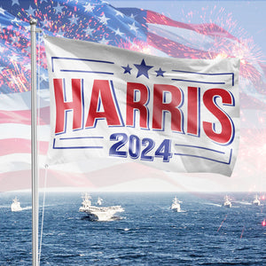 Personalized Kamala Harris Banner House Flag HO82 65152