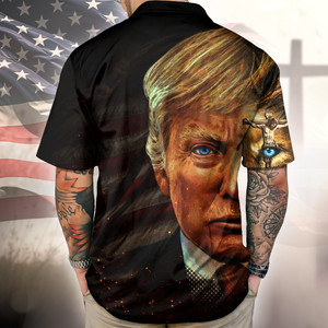 Donald Trump 2024 Jesus Hawaii Shirt N369 62498