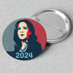 Kamala Harris 2024 Political In Shepard Fairy Style Pin Button HO82 65134