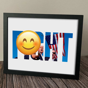 Donald Trump Fi**t 2024 Picture Frame DM01 63049