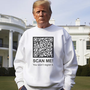 Funny Trump QR Code Dance - Scan me! Bright Shirt HA75 64182