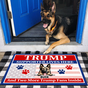 Trump Supporters Live Here Doormat T368 HA75 63388