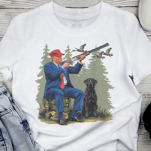 Trump Duck Hunting Bright Shirt HA75 63918