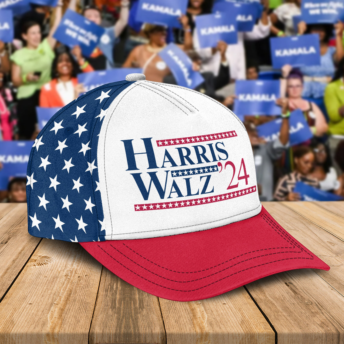 Kamala Harris Walz President Election 2024 Classic Cap HO82 65002