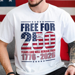 Free For America 250 Shirt TH10 894587
