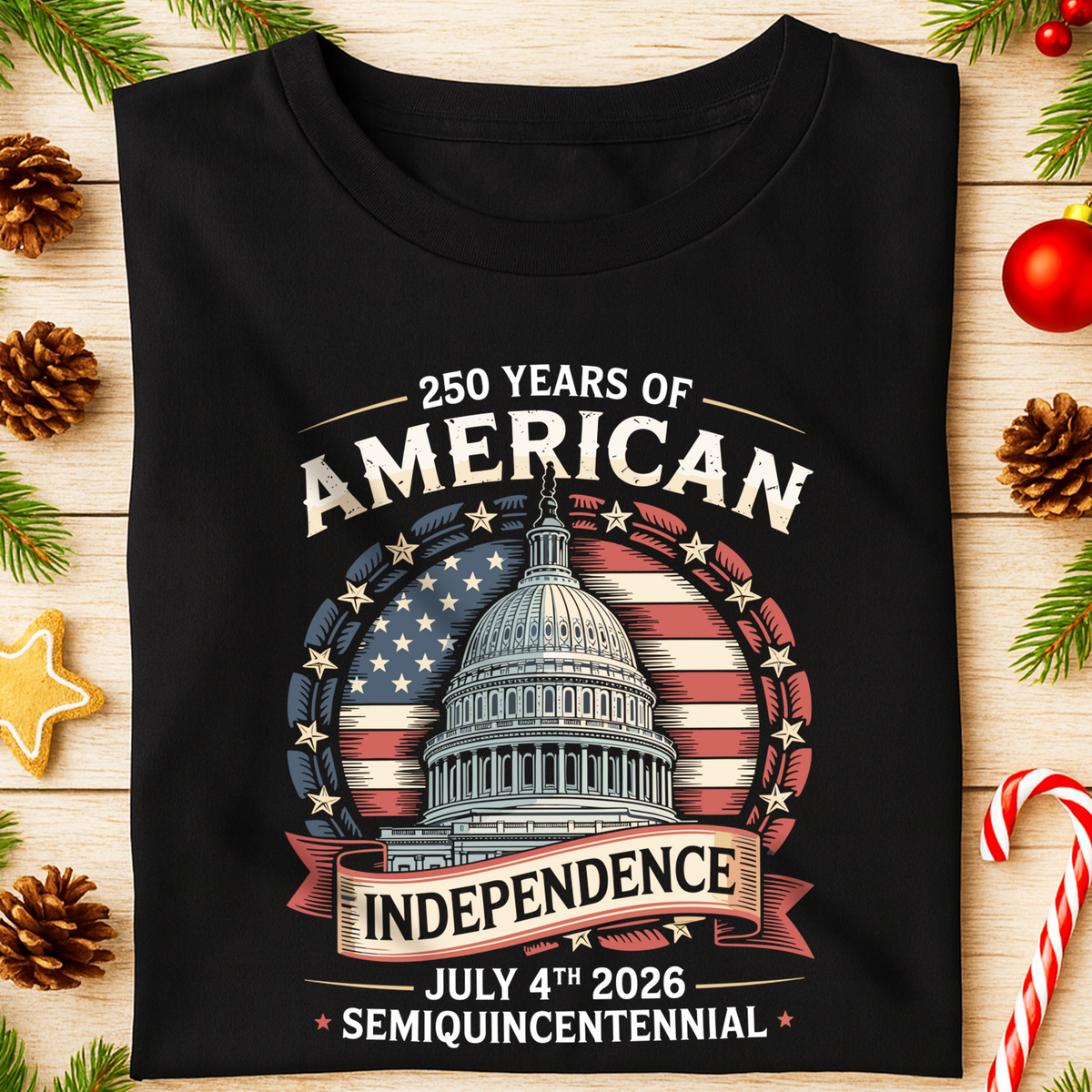 250 Years Of America Front Shirt TH10 894651