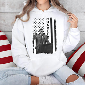 Pray for Charlie Kirk – Conservative Christian Political Bright Shirt TH10 64417