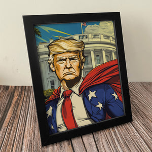 Donald Trump Hero For USA Picture Frame HO82 65378