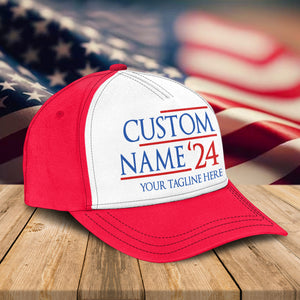 Custom Text Election Classic Cap HO82 65130