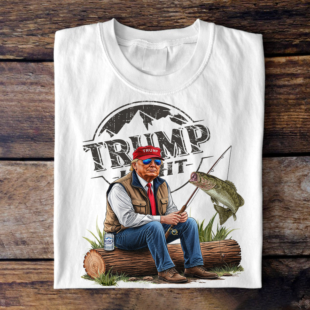 Trump Light Fishing Lovers Gift Bright Shirt HO82 65492