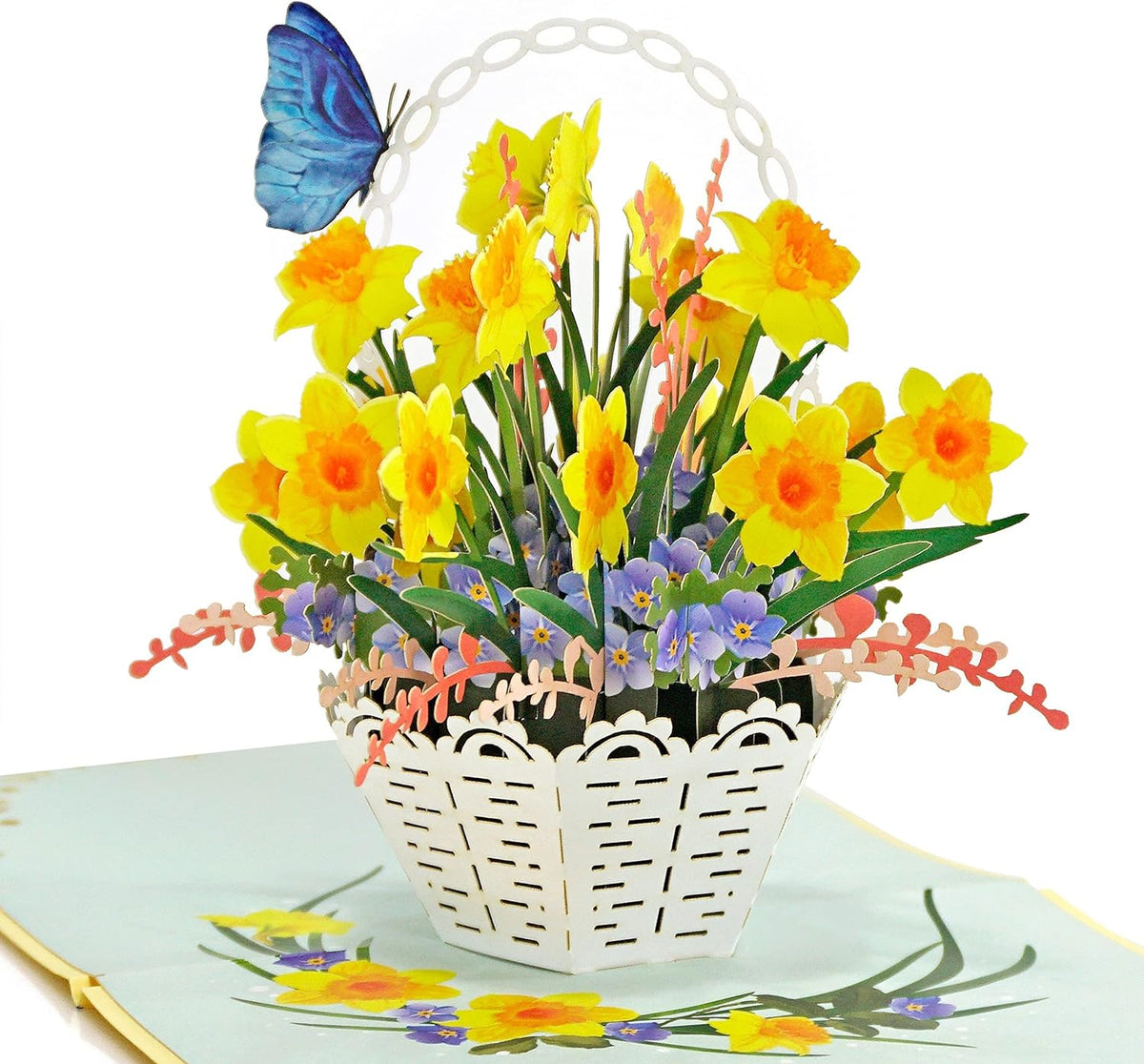 CUTPOPUP Hummingbird Birthday Card Pop Up, Mothers Day, Fathers Day, 3D Popup Greeting Card, Birthday Card for Women (Hummingbird Sunflower)