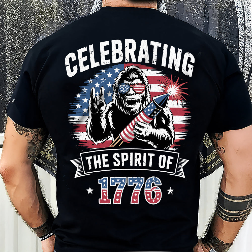 250 Years America Semiquincentennial 4th of July 2026 Back Side Dark Shirt CH07 896764