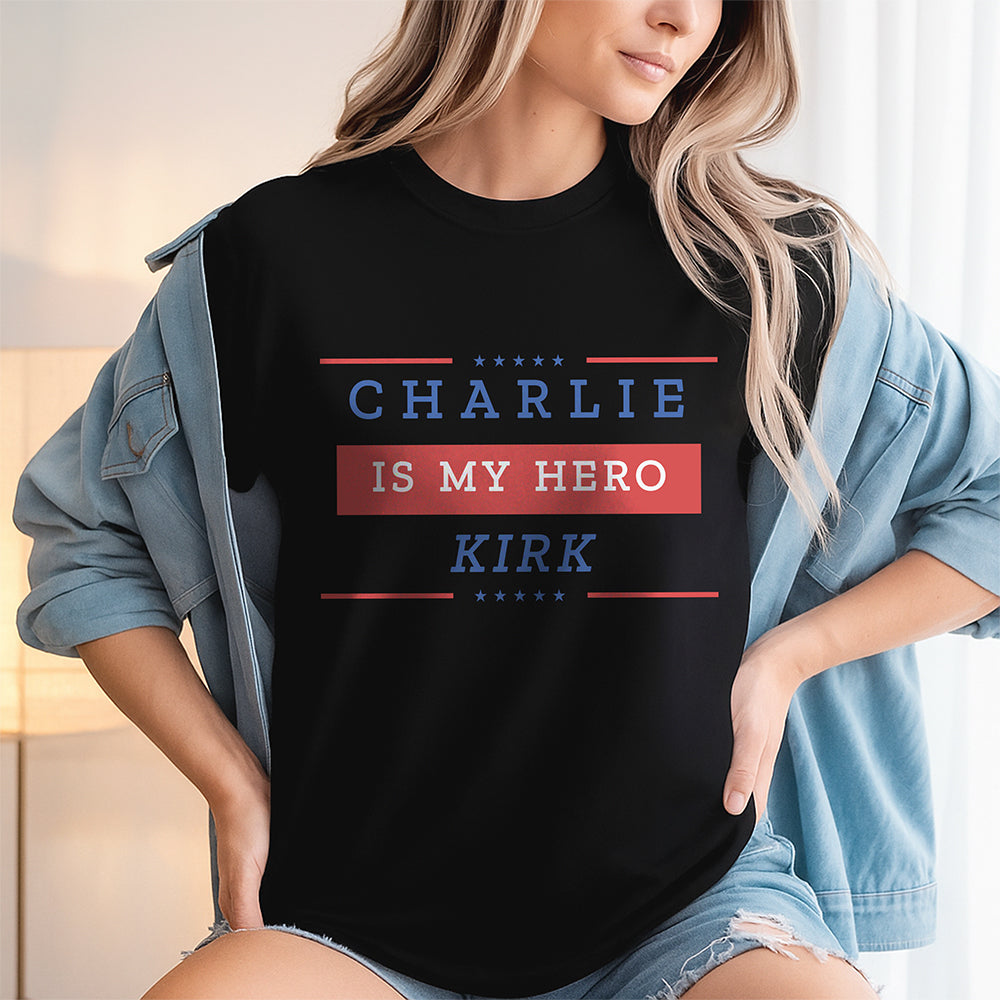 Charlie Kirk Is My Hero Make America Great Again Dark Shirt HO82 65852