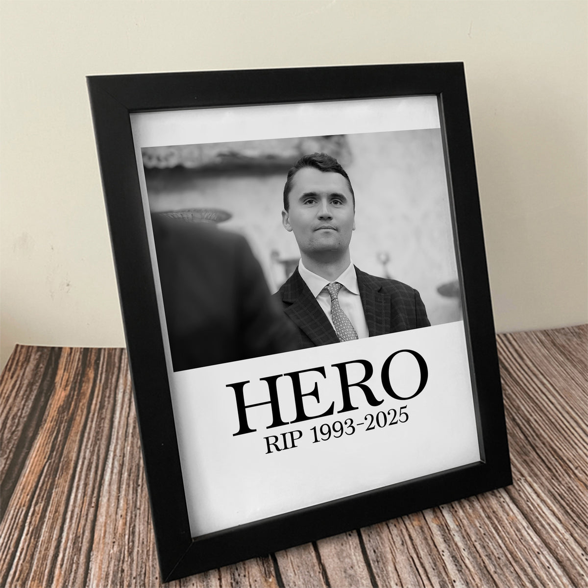 Hero Charlie Kirk American Hero Picture Frame HO82 65834
