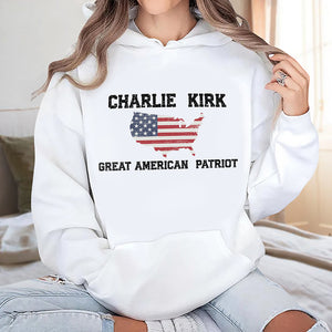 Charlie Kirk Great American Patriot Bright Shirt HA75 64426