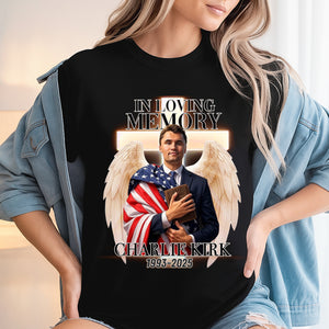 In Loving Memory Of Charlie Kirk Dark Shirt HO82 65776
