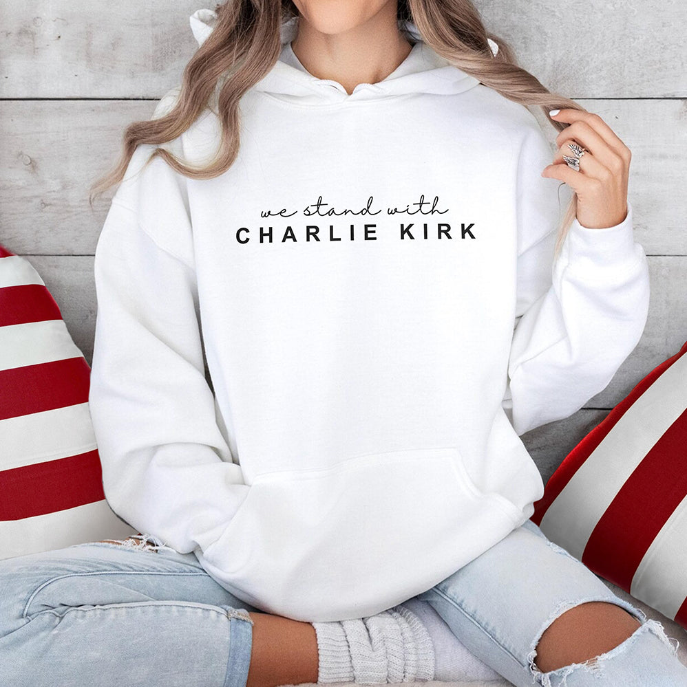 We Stand With Charlie Kirk Bright Shirt HO82 65868