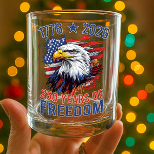 America Semiquincentennial 250 Years Of Freedom Whiskey Glass CH07 896706