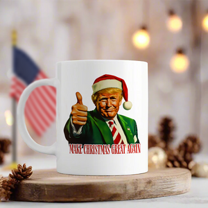 Make Christmas Great Again With Trump Mug HA75 63653