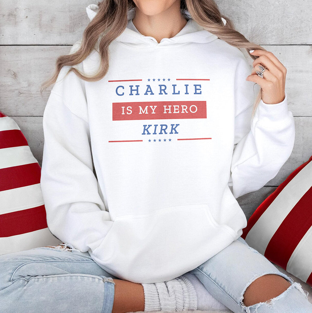 Charlie Kirk Is My Hero Make America Great Again Bright Shirt HO82 65850