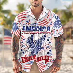 America 250 Years Of Freedom Hawaiian Shirt TH10 894931