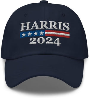 Harris 2024 Hat (Embroidered Adjustable Dad Hat)