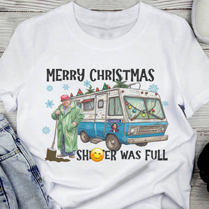 Merry Christmas Trump Shi**er Was Full Bright Shirt HO82 65334