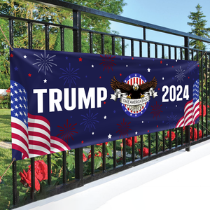 Trump 2024 America President Banner TA29 62446