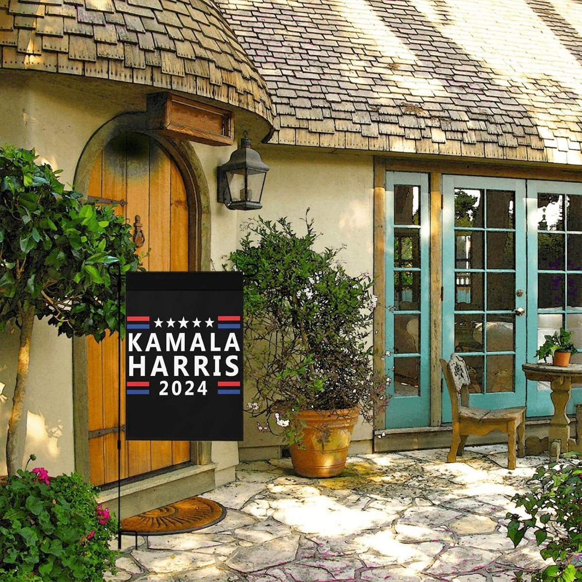 Kalama Harris 2024 Outdoor Flags Garden Home Flag House Flags Double Sided for Outdoor Custom 12X18 Inch