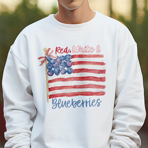 Red White & Blueberries Charlie Kirk Bright Shirt HA75 64614