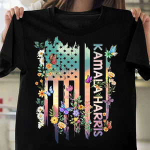 Kamala Harris With Colorful Flower Shirt TH10 N369 63507