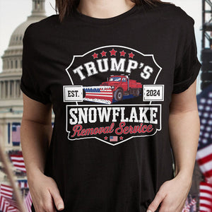 Trumps Snowflake 2024, Snowflake Removal Trump Dark Shirt HA75 67162