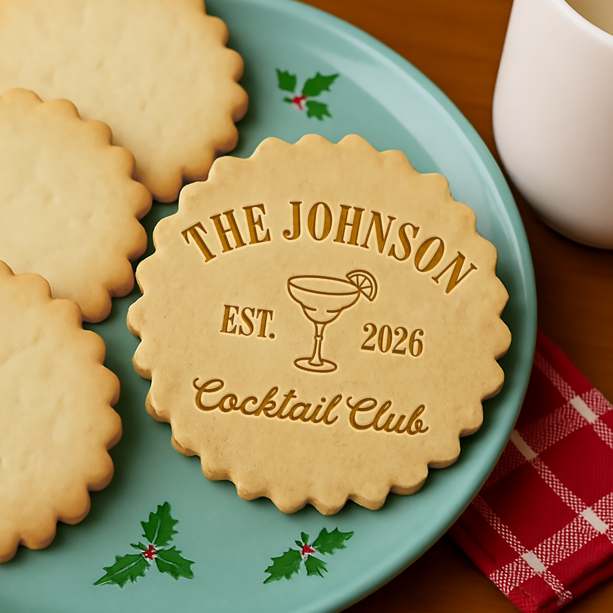 Personalized Cookie Stamp Bachelorette Party, Bridal Party Gift HA75 921824